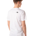 t shirt simple dome uomo NF0A87NGBIANCO THE NORTH FACE