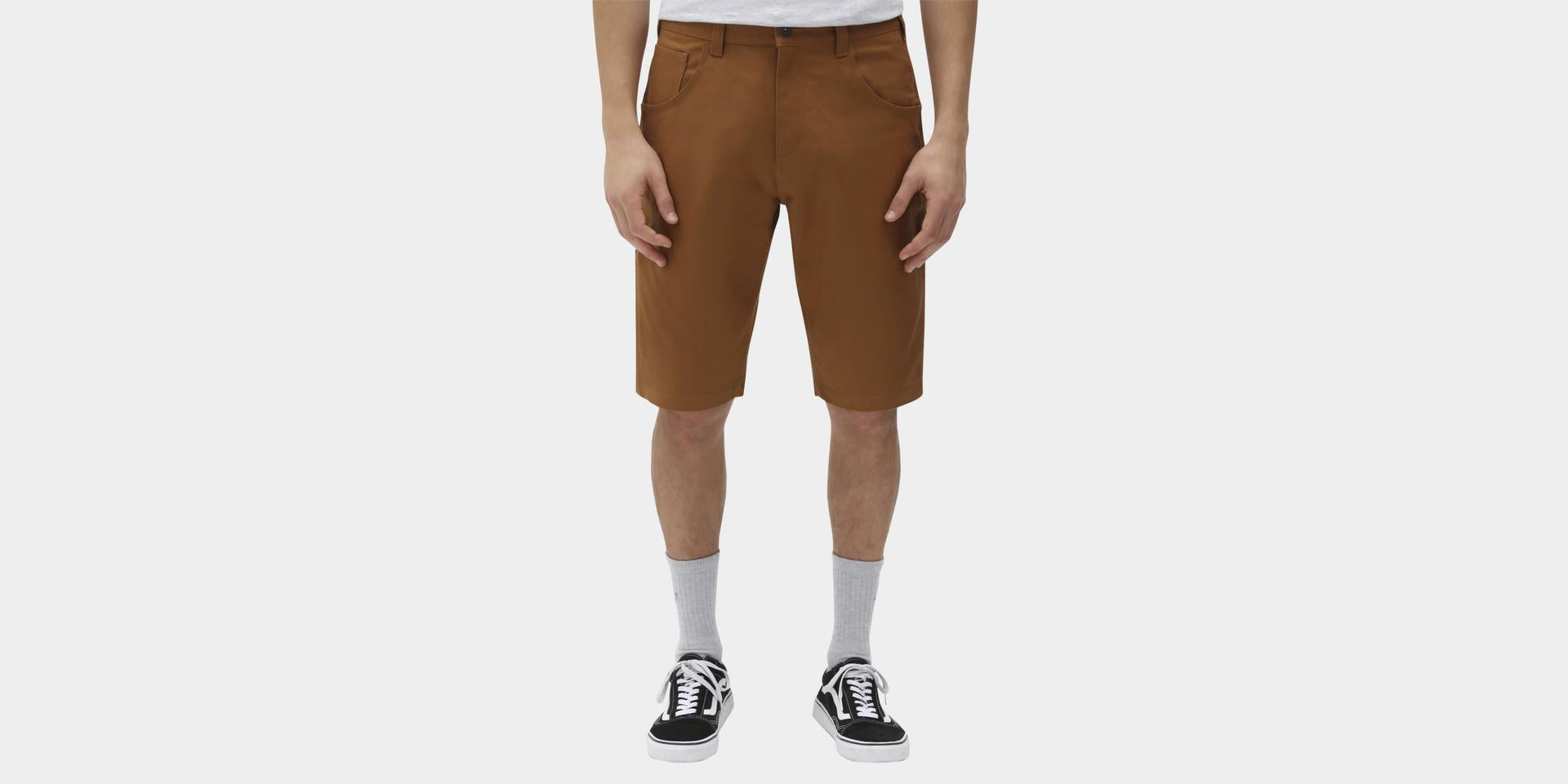 DICKIES SHORTS FAIRDALE BROWN DK0A4XAXBD01-BROWN DUCK DICKIES