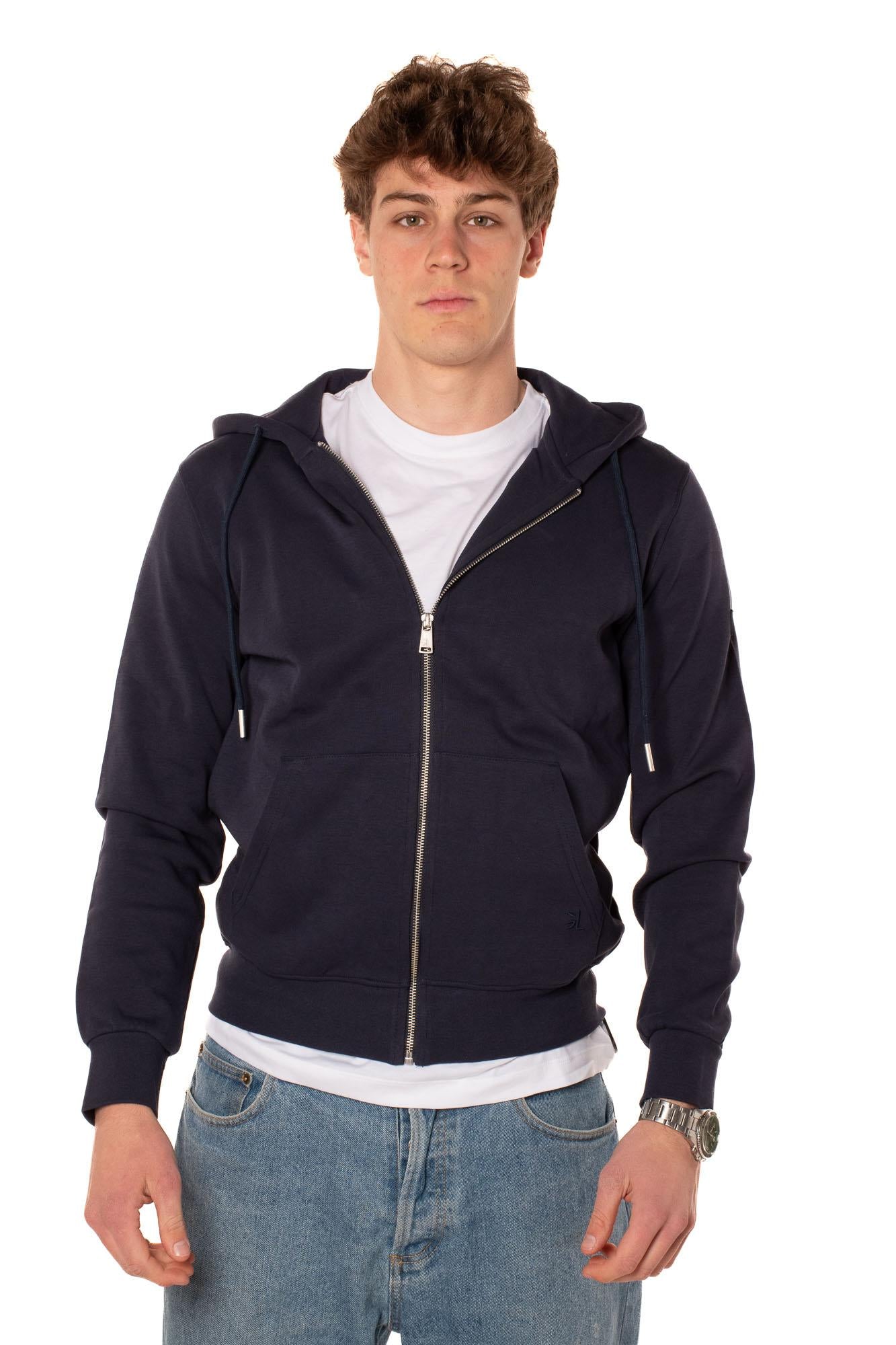 Felpa Zip Uomo 