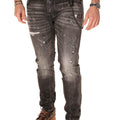 Jeans Distressed Uomo 