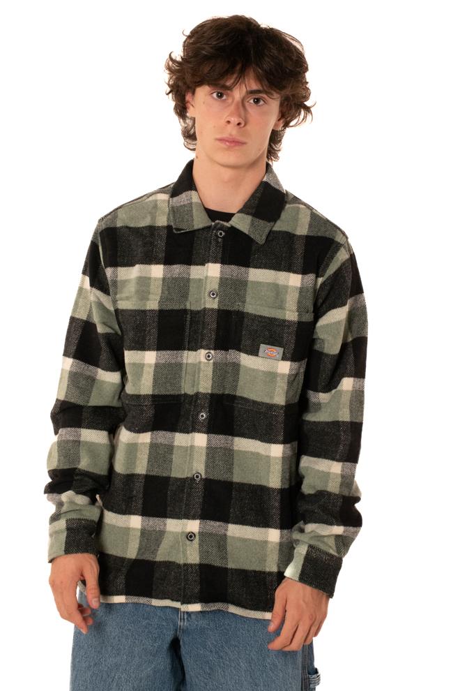 Camicia Plaid Uomo DK0A4XZZVERDE DICKIES