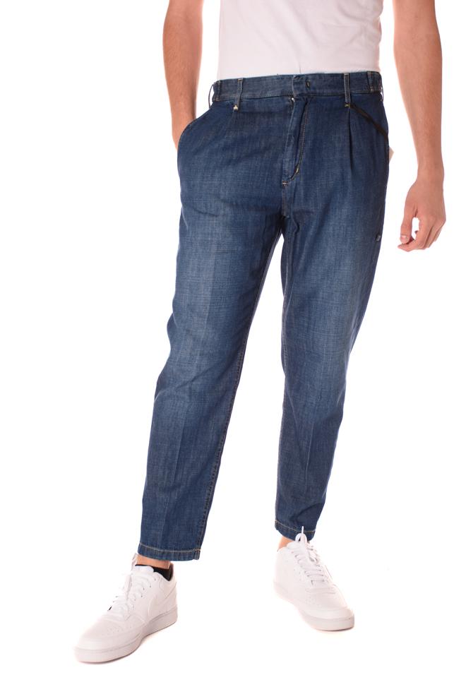 jeans pinces uomo blu M2434363BLU BERNA