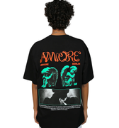 tshirt amore uomo nero 