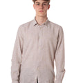 camicia lino uomo beige 22012321BEIGE ONLY & SONS