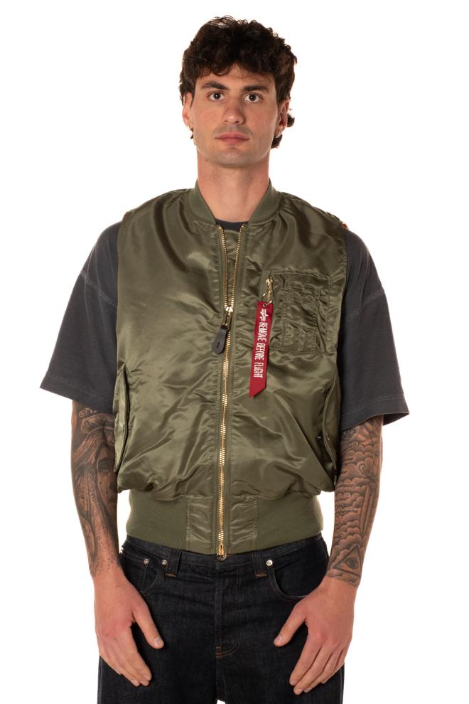 Gilet Ma-1 Uomo F156146VERDE ALPHA INDUSTRIES