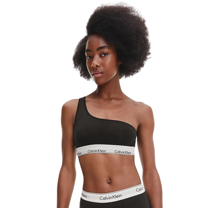 Calvin Klein Bralette Monospalla Donna 000QF7007ENERO CALVIN KLEIN