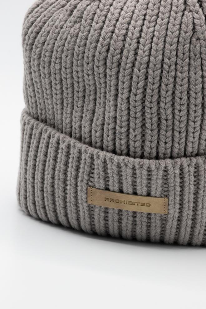 Beanie Oak Unisex OAK BEANIEGRIGIO PROHIBITED
