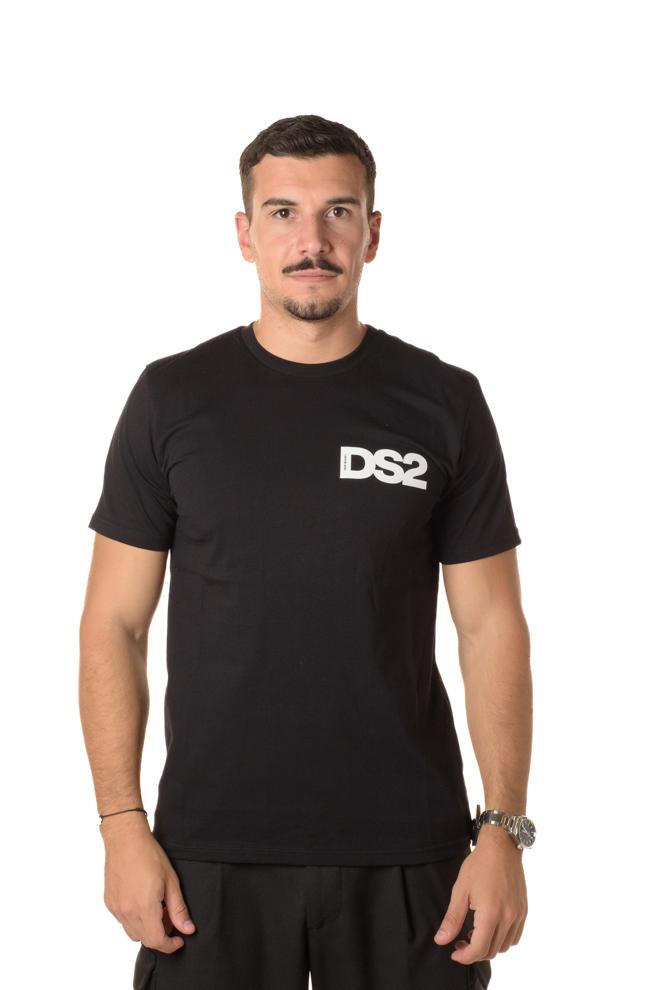 Tshirt Logo Uomo FW25225NERO DS2
