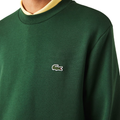Felpa Girocollo Uomo SH9608VERDE LACOSTE