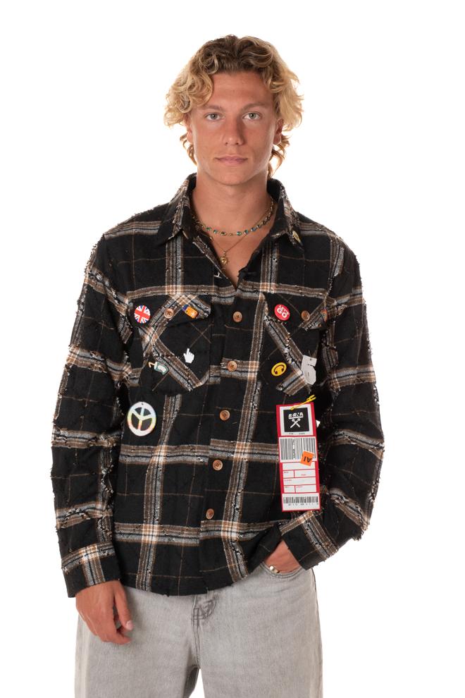 Camicia Check Uomo M252279MULTICOLOR BERNA