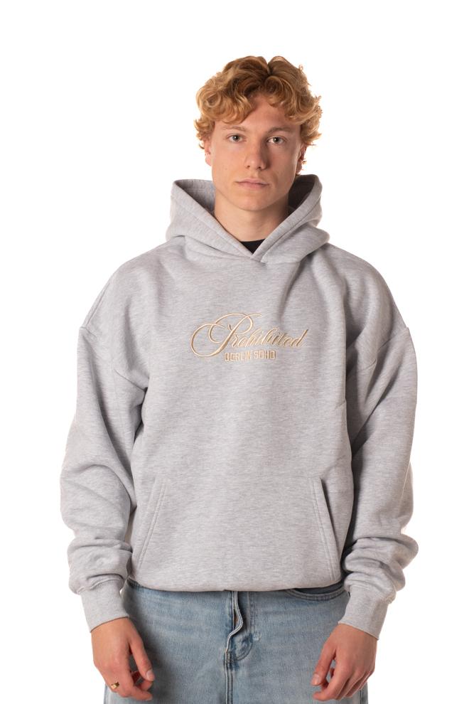 Felpa Bohe Uomo BOHEMIANGRIGIO PROHIBITED