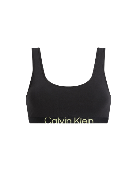 Bralette Unlined Senza Imbottitura Donna Nera 000QF7400NERO CALVIN KLEIN