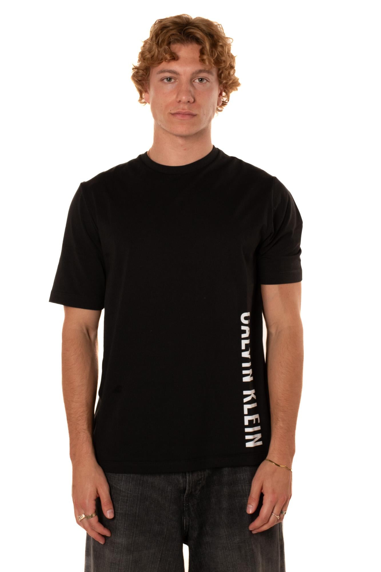 Tshirt Vertical Logo Uomo 