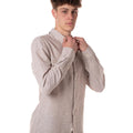 camicia lino uomo beige 22012321BEIGE ONLY & SONS