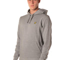 Felpa Logo Uomo ML416VOGMID GREY LYLE & SCOTT