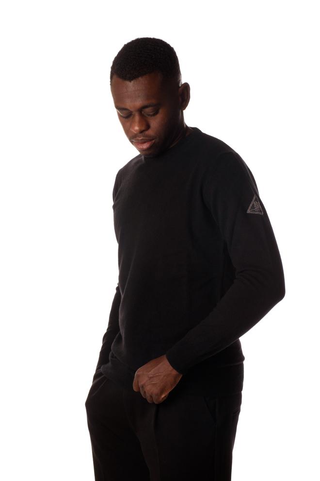 Maglia Girocollo Uomo Nera 543CC57XXXXNERO ROY ROGERS