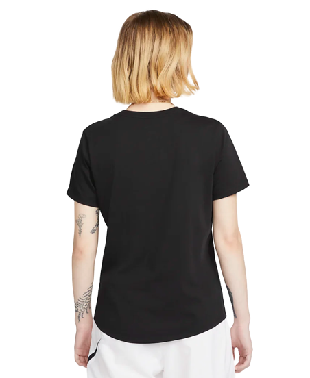 Nike Tshirt Club Tee Donna DX7902-010NERO NIKE