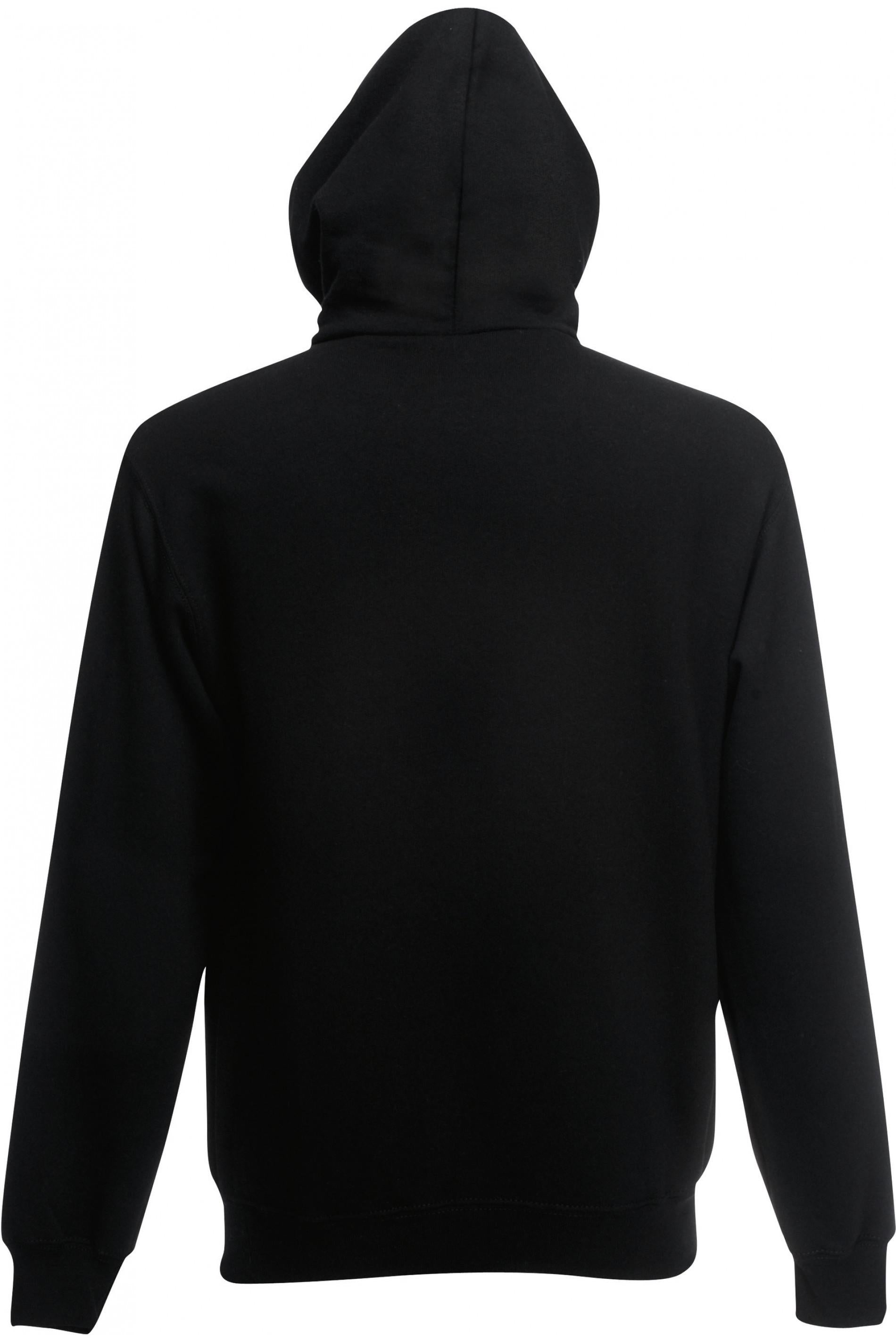 Felpa Cappuccio Classic Unisex Nera 