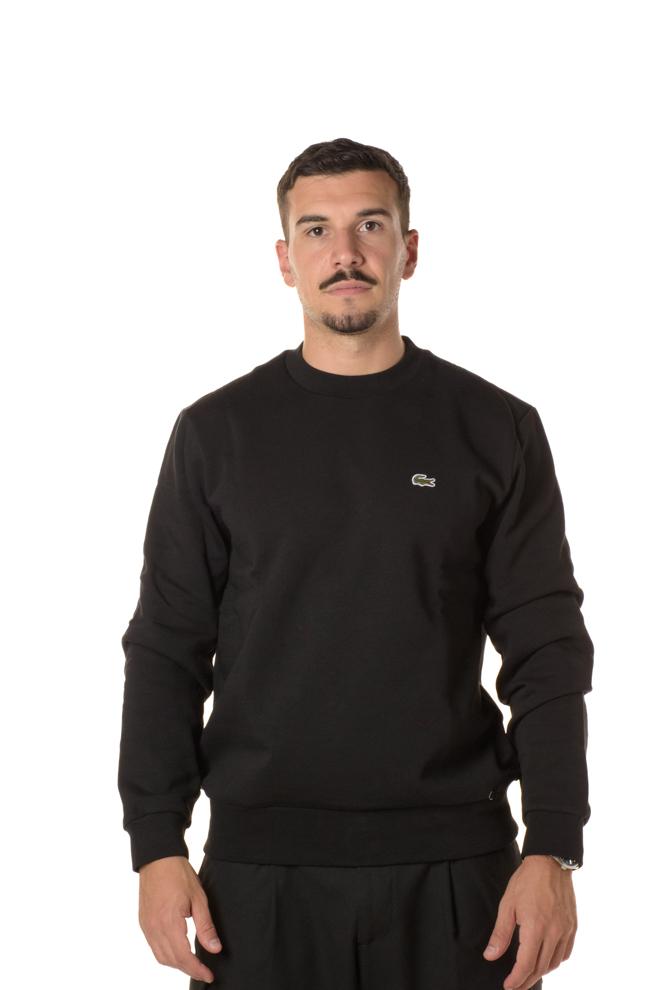 Felpa Girocollo Uomo SH9608NERO LACOSTE