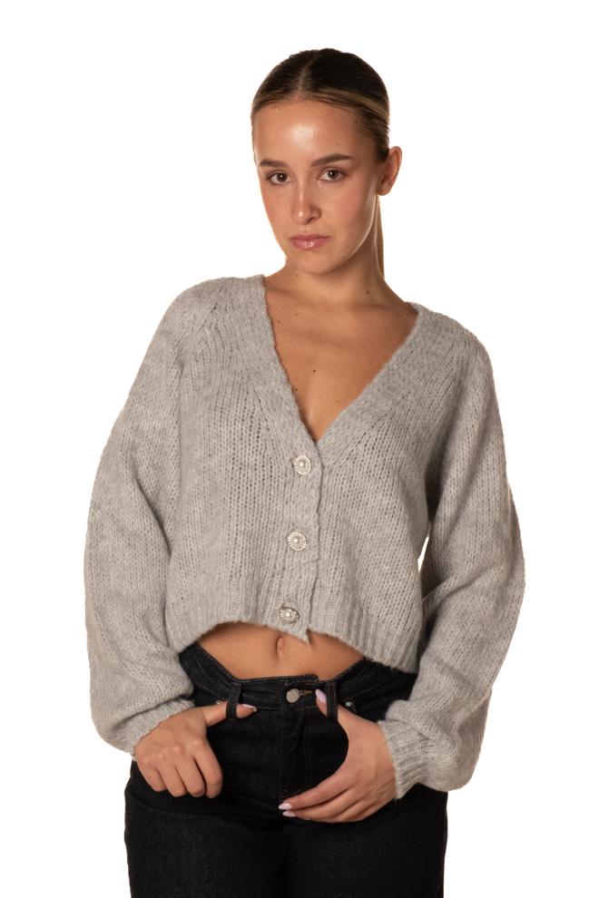Cardigan Jewel Donna JIT-P021GRIGIO HAVEONE