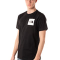 T SHIRT FINE TEE UOMO NF0A8A6MNERO THE NORTH FACE