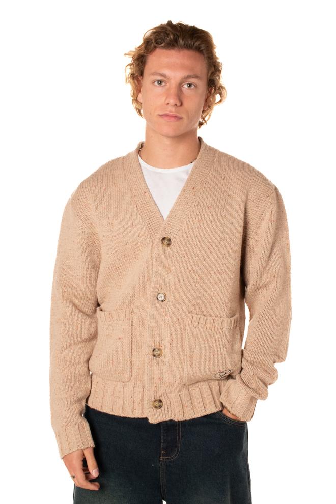 Cardigan Scout Uomo SCOUT KNIT CARDIGANBEIGE PROHIBITED
