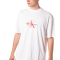 tshirt archival monologo uomo bianca J325427BIANCO CALVIN KLEIN