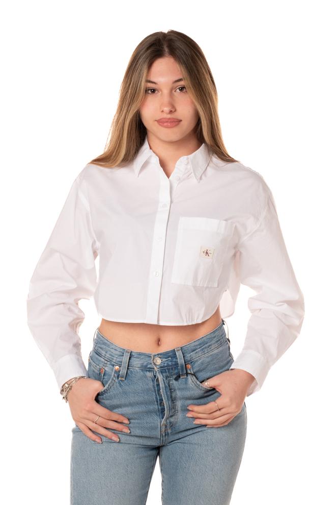 Camicia Label Donna J20225078BIANCO CALVIN KLEIN