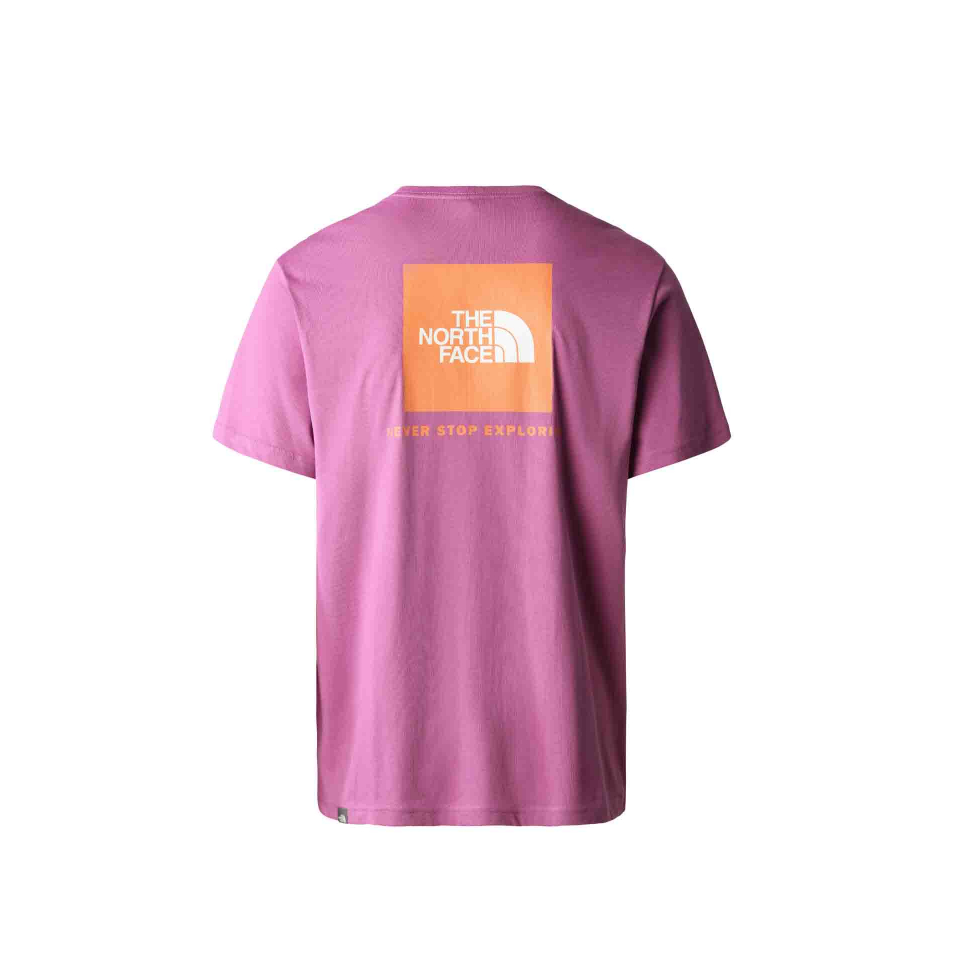 The North Face Tshirt Red BoxUomo NF0A2TX2VIOLA THE NORTH FACE