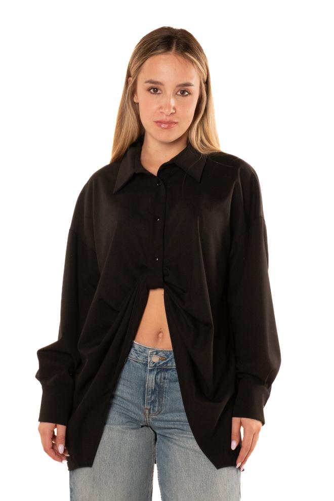 Camicia Drap Donna TF1135NERO VICOLO