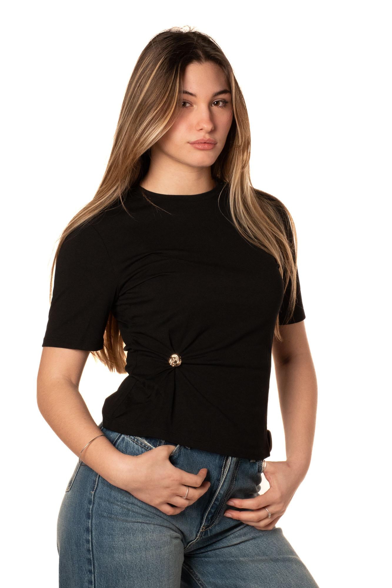 Tshirt Elena Detail Donna 