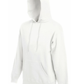 Felpa Cappuccio Classic Unisex Bianca 