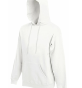 Felpa Cappuccio Classic Unisex Bianca 