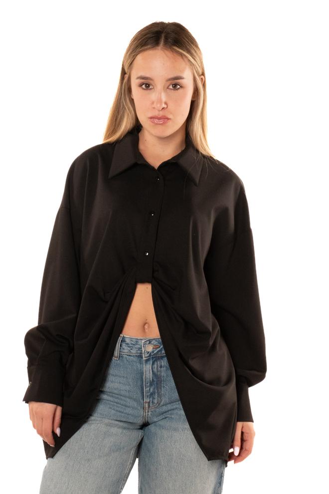 Camicia Drap Donna TF1135NERO VICOLO
