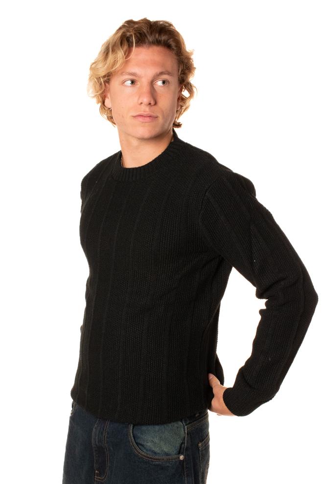 Maglioncino Basic Uomo RTM05121NERO TELAMIRA