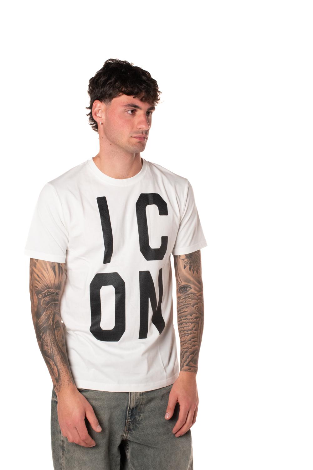 T-shirt Script Uomo IU9203TBIANCO ICON