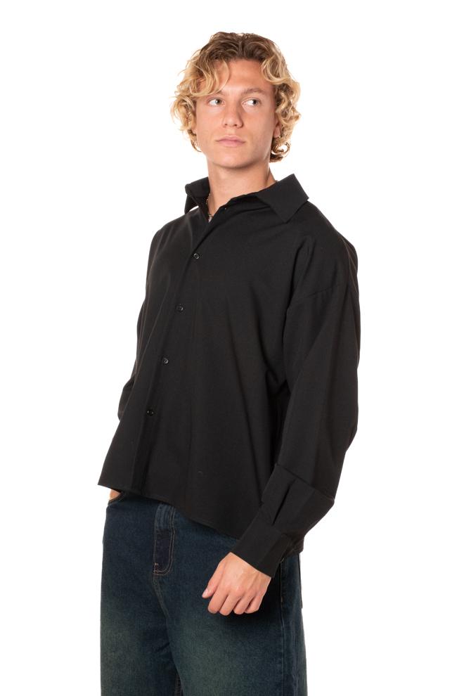 Camicia Crop Uomo PRS060NERO TOKYO COUTURE