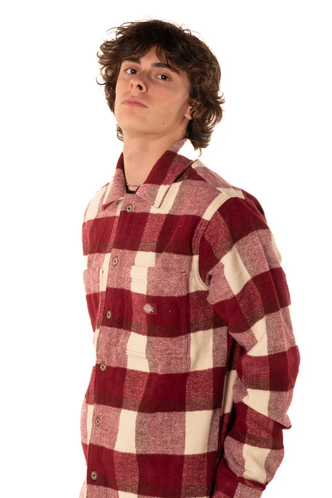 Camicia Plaid Uomo DK0A4XZZROSSO DICKIES