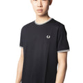 T-shirt Girocollo Uomo Blu 