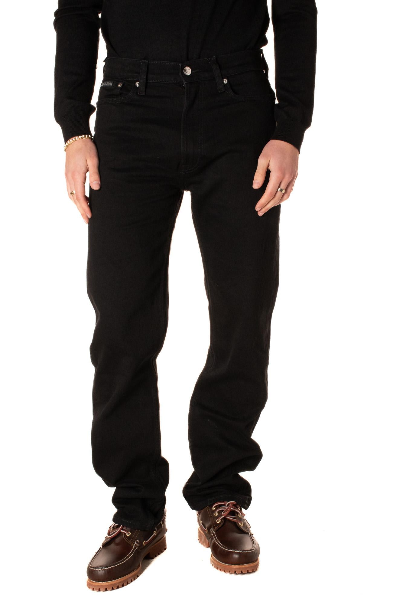Jeans Black Uomo 