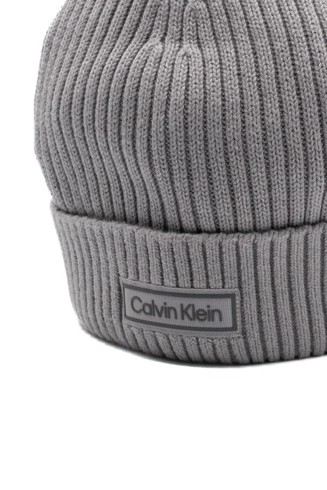 Beanie Logo Unisex LV8053GRIGIO CALVIN KLEIN