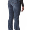 Jeans Bootcut Donna Blu Stone SVA010D400P4BLU XT STUDIO