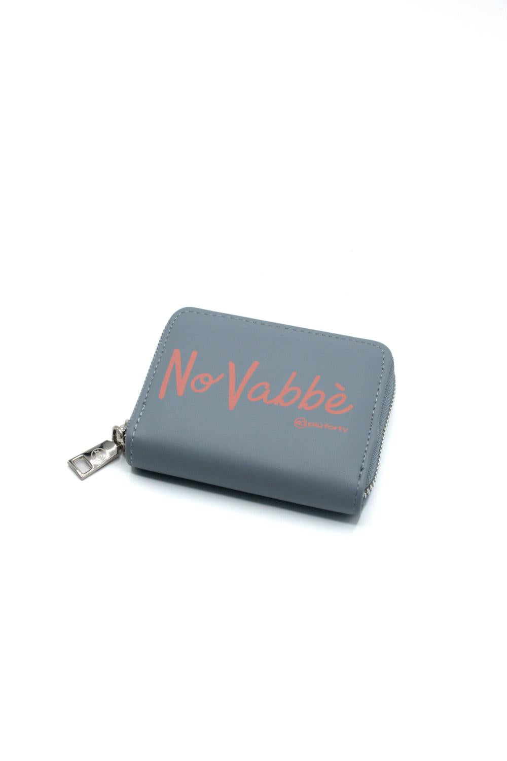 Portafoglio No vabbè Donna NO VABBESMALLCELESTE PIU' FORTY
