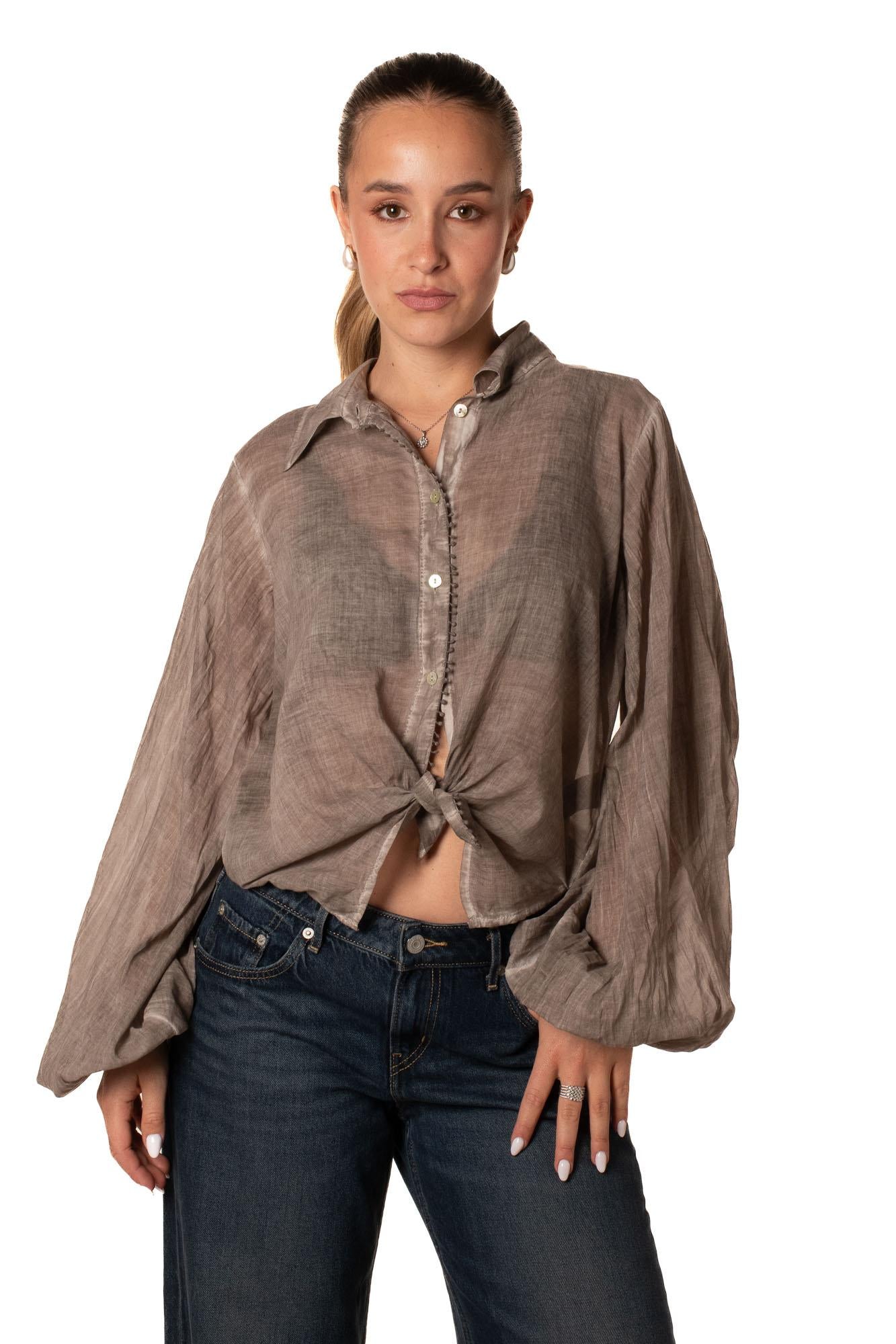 Camicia Washed Donna 