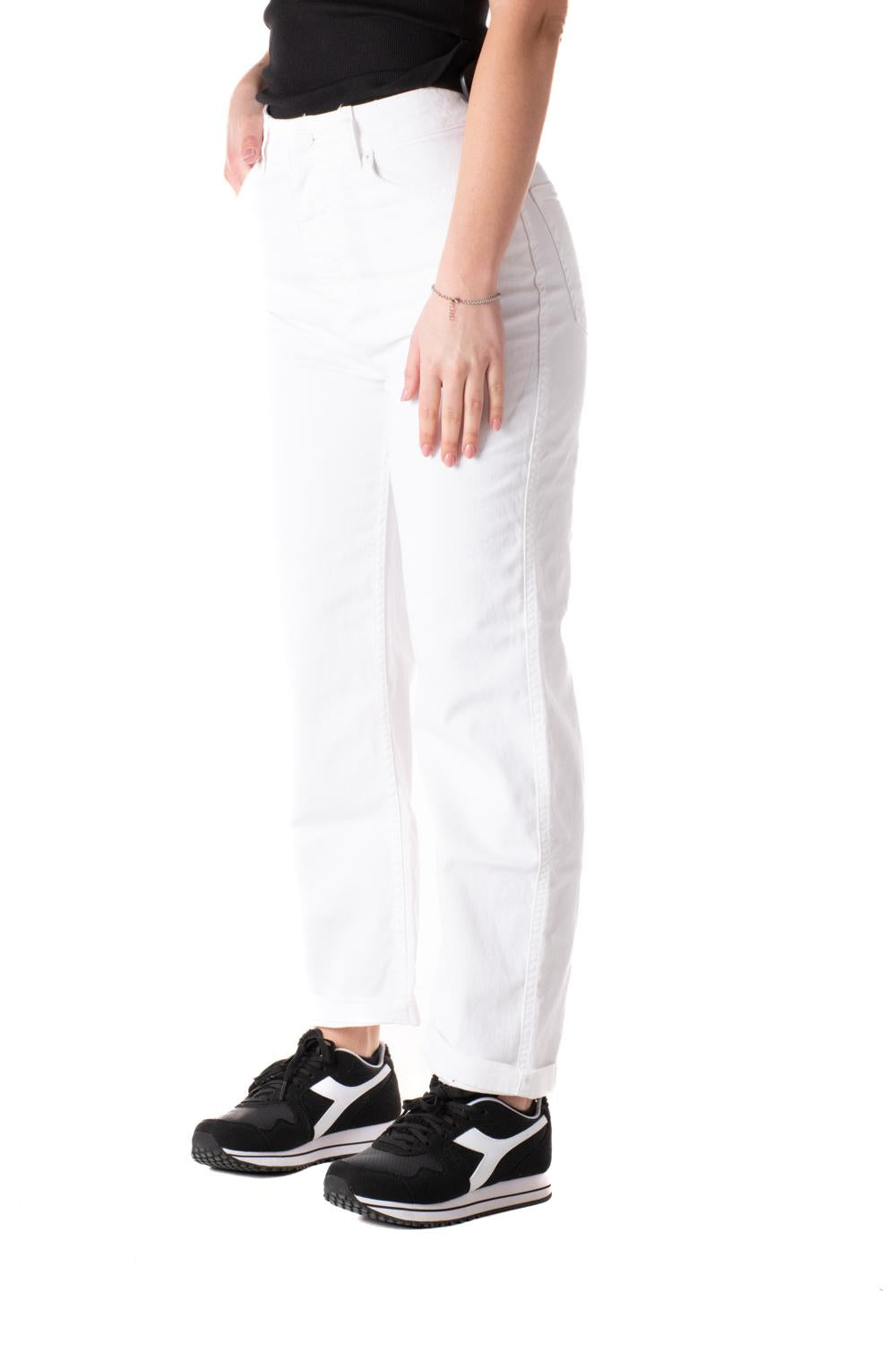 Jeans 5 pocket Donna DD5139BIANCO VICOLO