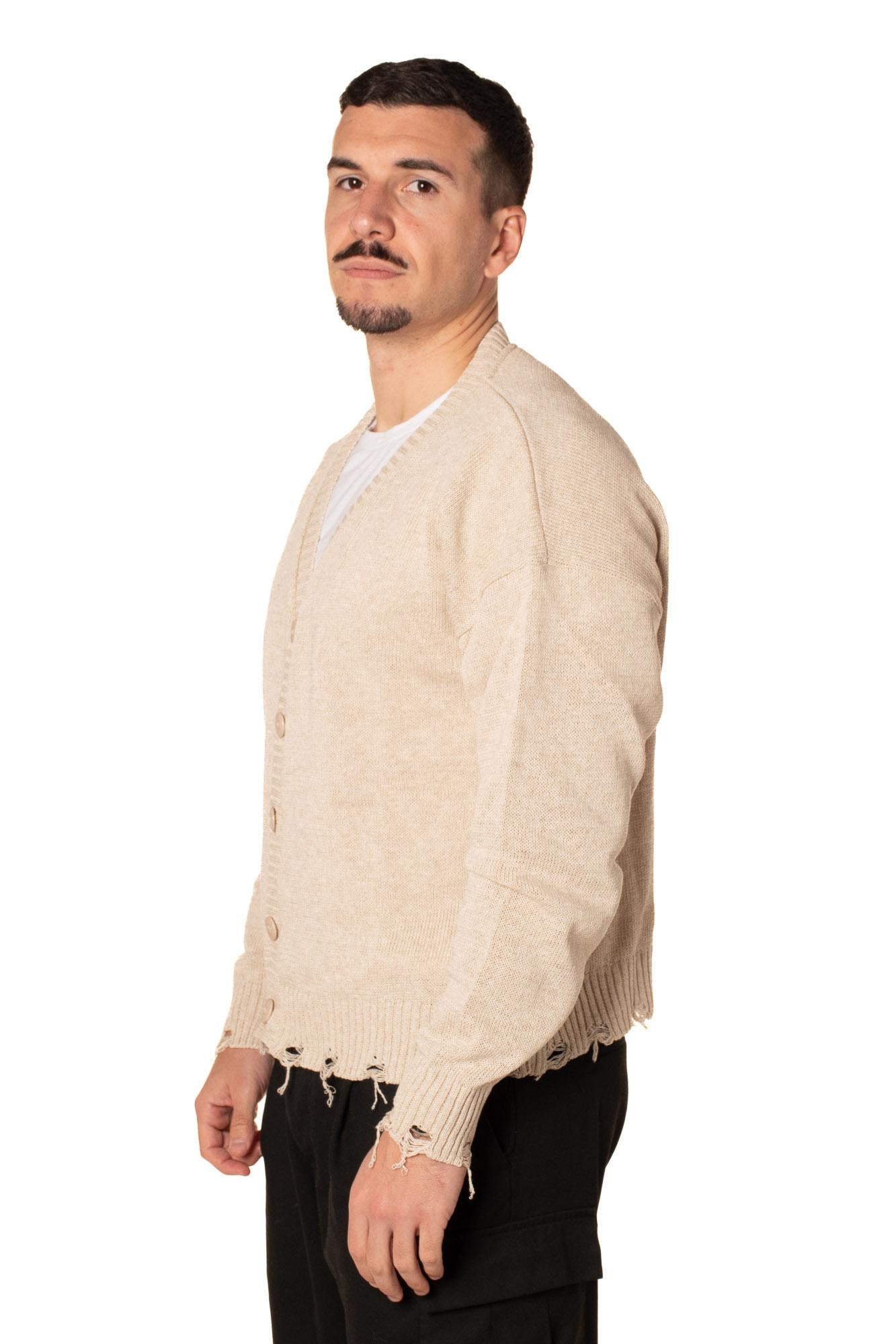 Cardigan Broken Uomo 