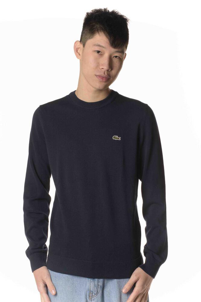 Pullover Cotone Uomo Blu 