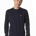 Pullover Cotone Uomo Blu 