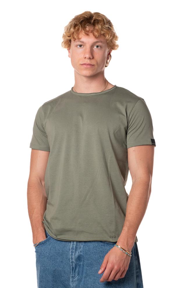 Tshirt Basic Uomo M3590A0002660VERDE REPLAY