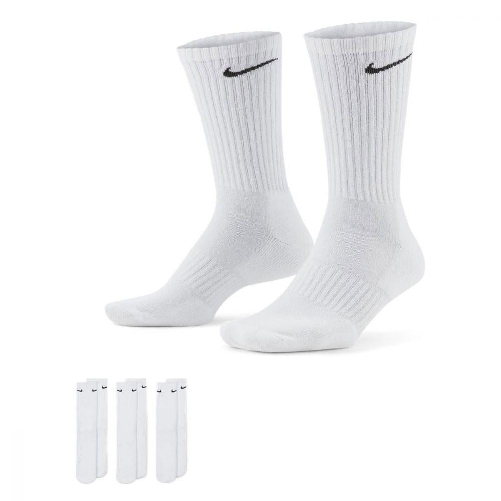 Nike Calzini Everyday Cush 3pr Unisex SX7664-100BIANCO NIKE